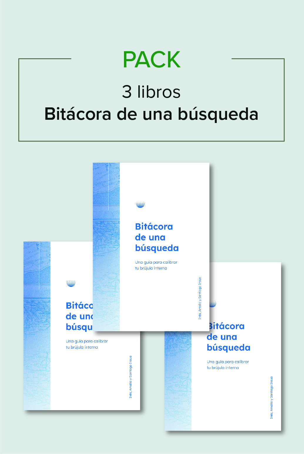 PROMOCIÓN NAVIDEÑA: PACK DE TRES LIBROS BITÁCORA DE UNA BÚSQUEDA